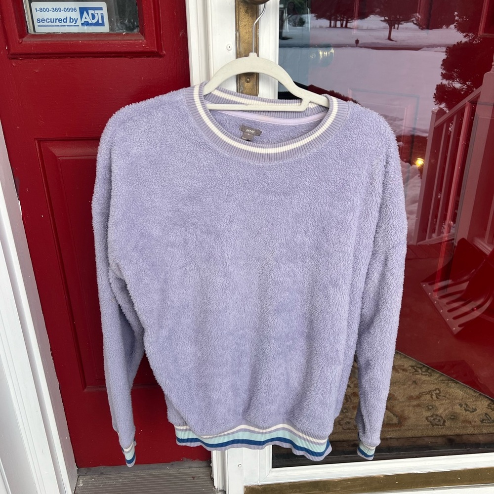 Aerie Lavender Fleece Pullover
